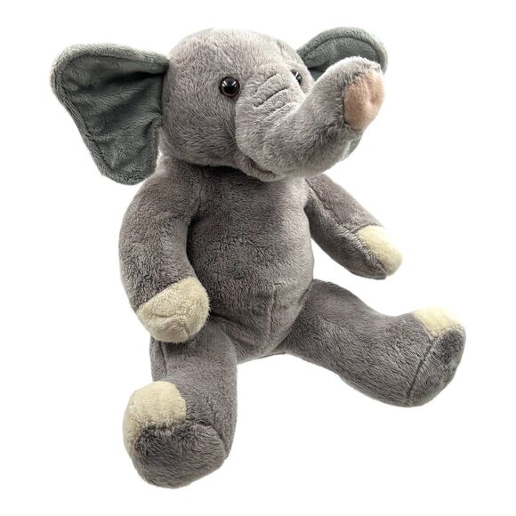 Build a Bear Plush Asian Elephant No Tusks Stuffed Animal Toy RETIRED 2014 HTF - Picture 1 of 16